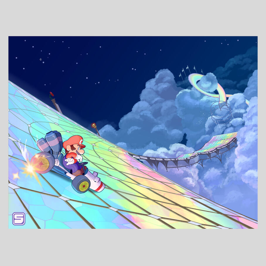 Mario Kart World: Rainbow Road