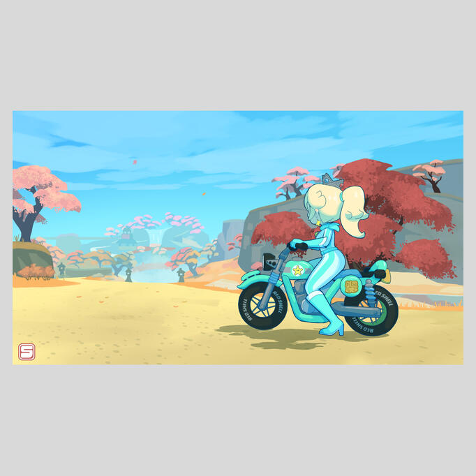 Mario Kart World: Cheep Cheep Falls