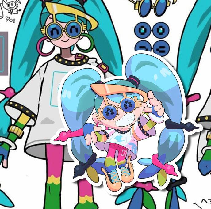 Holographic Normal-Type Miku