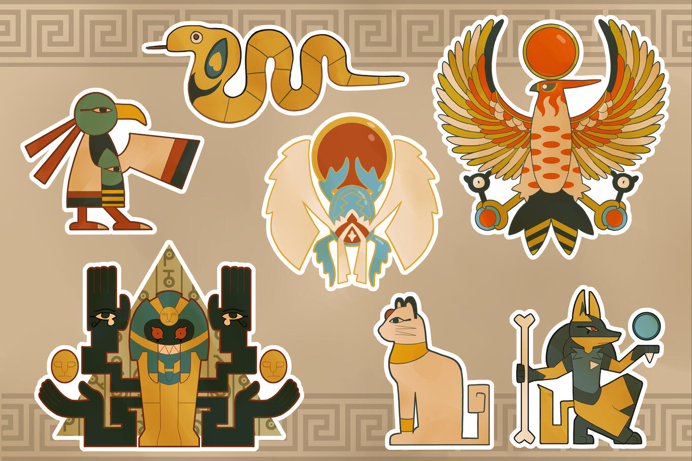 Egyptian Pokemon
